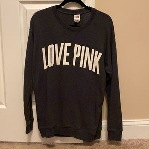 Oversized extra small PINK Victoria’s Secret sweatshirt